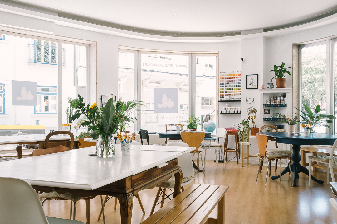 Interior do Estúdio Puracerâmica